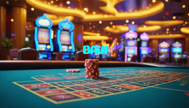 BAJI casino presented on mobile device in Pakistan with slots and live games